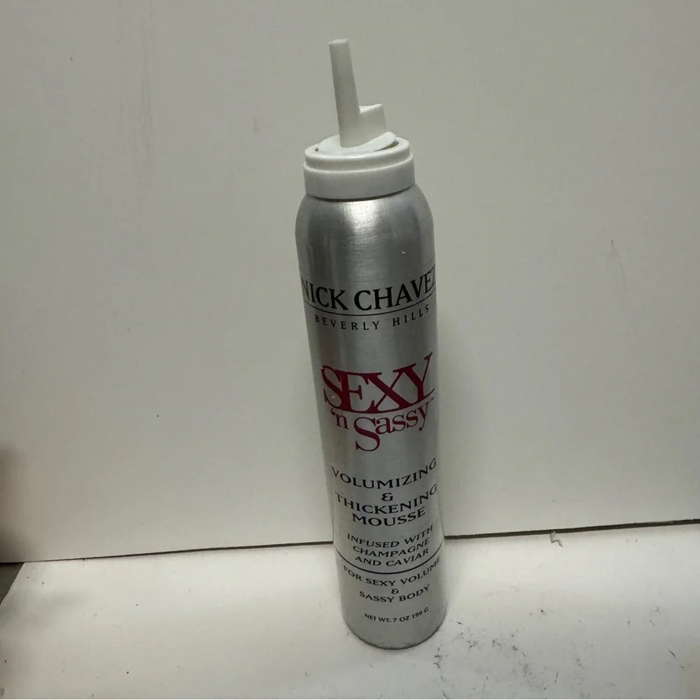 Nick Chavez Sexy N Sassy Volumzing Thickening Mousse 7 OZ